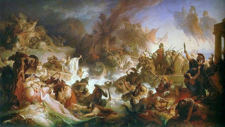 How Ancient Greeks Harnessed Wind Power to Win the Battle of Salamis