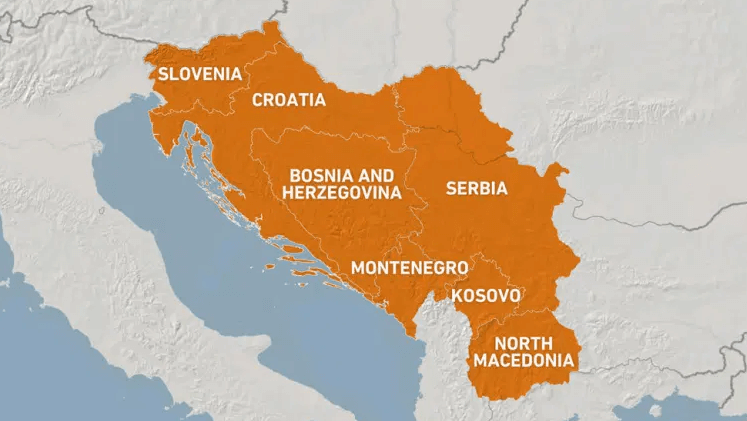 The mess produced out of the detrudtion of Yugolsavia by Germany, Vatican and Austria
