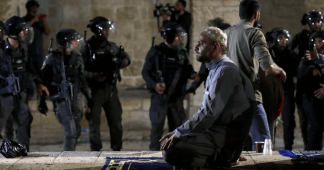 In pictures: Israeli forces storm al-Aqsa Mosque on last Friday of Ramadan