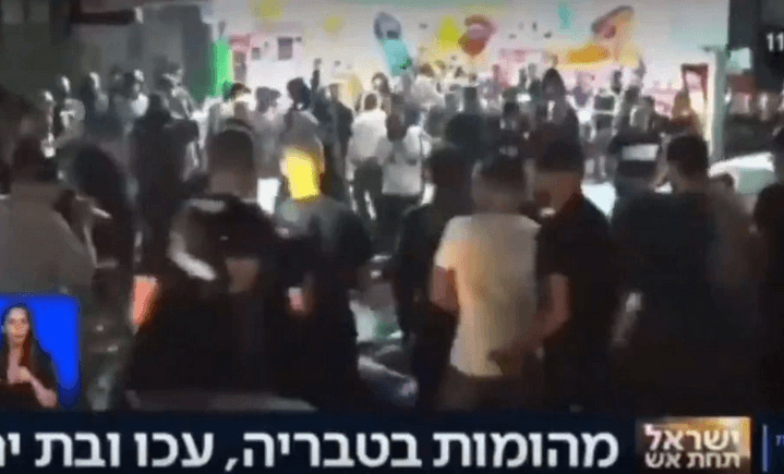 Affrontements en Israël : le lynchage d’un homme montré en direct à la télévision