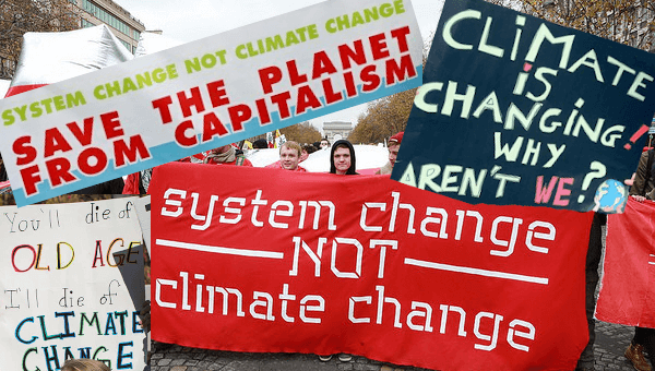 The political positions of Ecosocialists