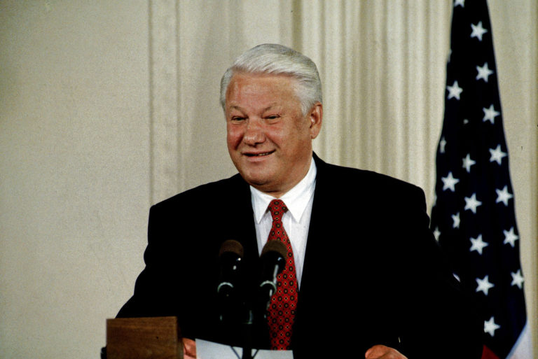 Boris Yeltsin had entourage of ‘hundreds’ of CIA agents who instructed him how to run Russia, claims former parliamentary speaker