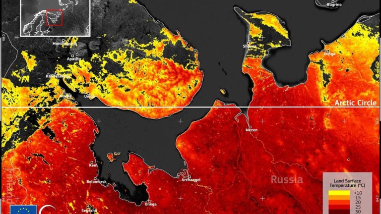 Siberian heatwave of 2020 almost impossible without climate change