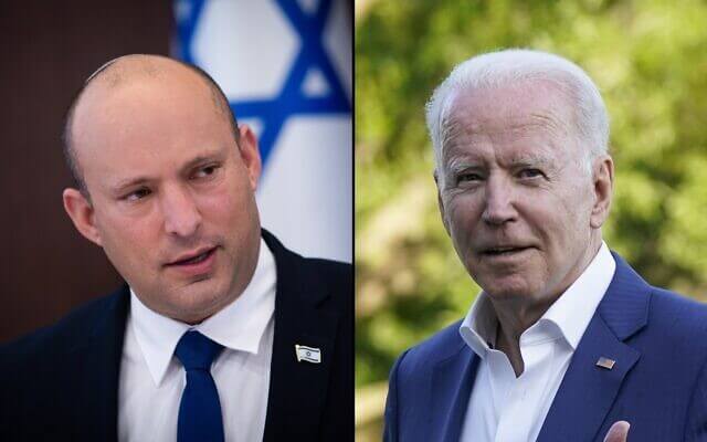 Bennett tells settlers he said no 3 times to Biden, on Iran, consulate, building