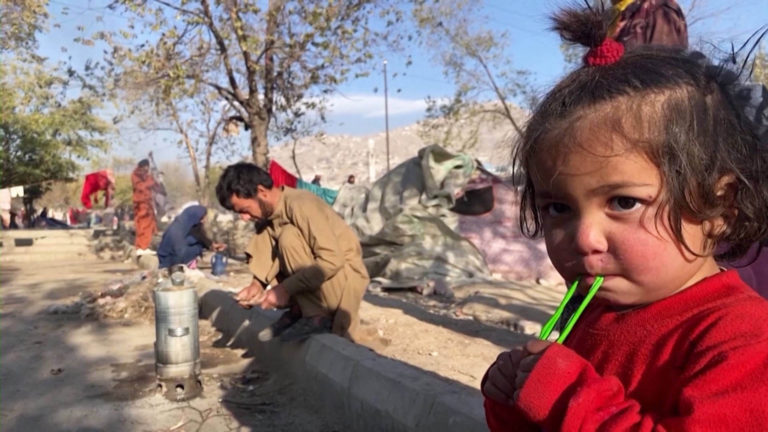 “Hell on Earth”: Millions of Afghans Face Starvation as U.S. & West Freeze Billions in Gov’t Funds