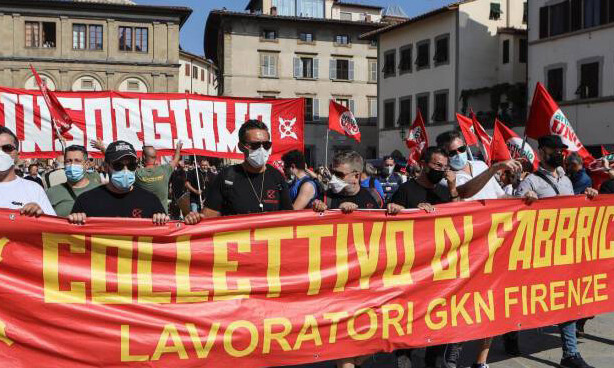 La lutte des GKN*: « Arrêtons les délocalisations »