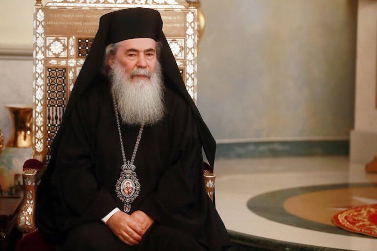Patriarch of Jerusalem Theophilos III: they are willing to expel Christians from Jerusalem and other parts of the Holy Land.