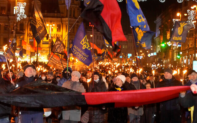 Ukraine, a NATO protectorate very friendly to Nazis