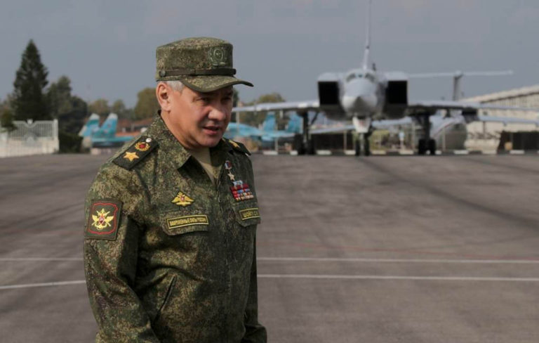 Russian defense chief sends warning message to US, NATO with visit to Syria