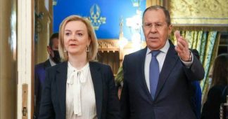 Russia’s Lavrov unhappy after talks with UK’s Truss