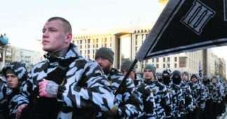 Concerns as British-made weapons paraded by Ukrainian neonazi battalion in Kharkiv