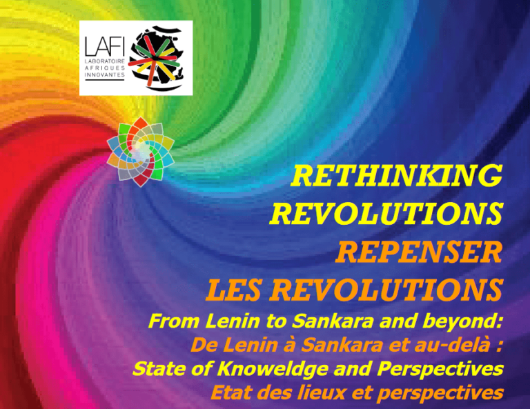 RETHINKING REVOLUTIONS From Lenin to Sankara and beyond