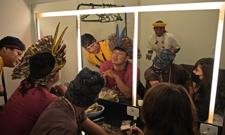 Indigenous protest camp erected in Brazilian capital to press land rights
