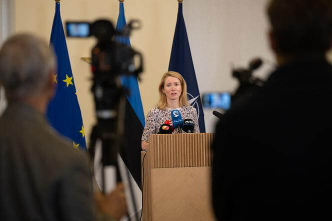 Estonian Prime Minister Kaja Kallas, ‘Europe’s new iron lady,’ at risk of losing her position