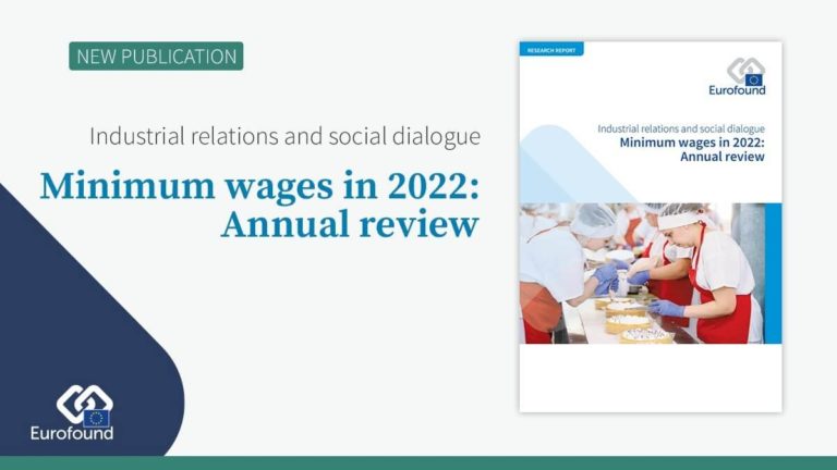 Minimum wages in 2022: Annual review