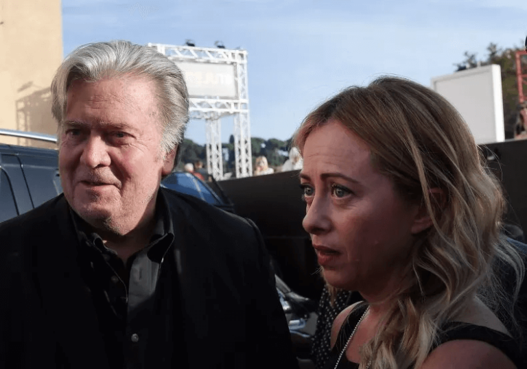 Meloni and the Black International (Bannon etc.)