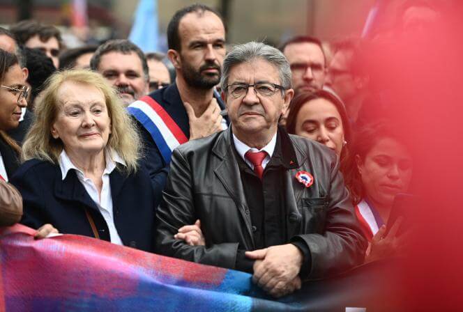 French left-wing parties gather protesters to march in Paris, as refinery strikes persist