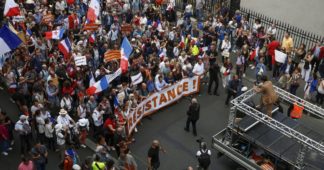 Mass protests against NATO and EU hit Paris streets