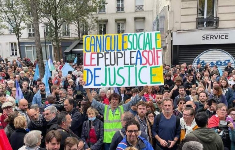 Plus de 100.000 manifestants à Paris: SUCCÈS DE LA MARCHE CONTRE LA VIE CHÈRE