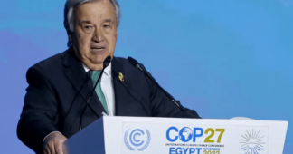 World is on ‘highway to climate hell’, UN chief warns at Cop27 summit