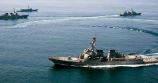 Second confrontation in two days between US and Chinese ships in South China Sea