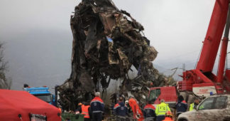 Greece train crash: 57 people confirmed dead as public anger grows
