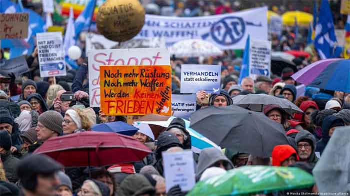 Anti-NATO, Anti-EU, Anti-War, Protest Rallies Hit Germany, France, Italy