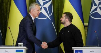 In Kyiv, NATO Chief Says Ukraine’s ‘Rightful Place’ Is in the Alliance