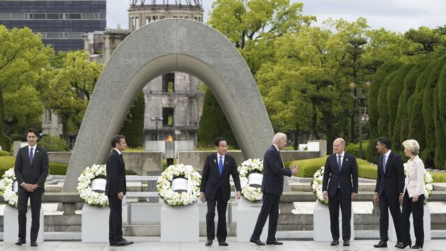G7 leaders gather in Hiroshima amid rising threat of nuclear war