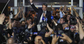 Greek elections: Conservative Prime Minister Mitsotakis claims landslide victory, seeks supermajority