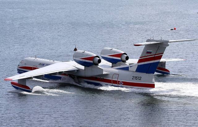 In Greece, they announced the urgent need for Russian Be-200