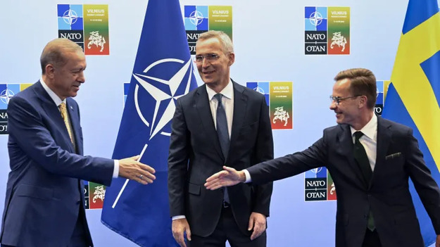 Sweden abolishes its sovereignty and Turkey seems to go west (?)