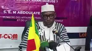 Le ministère de affaires étrangères SM Abdoulaye Diop s’exprime que nous soutenons Niger