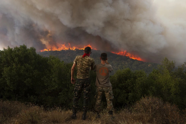 Tropical storm hits Caribbean, wildfires rage in Greece. What to know about extreme weather now