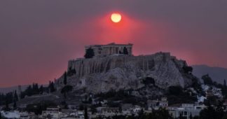 Wildfires: Black smoke covered the Acropolis – Smell of burnt wood throughout Athens