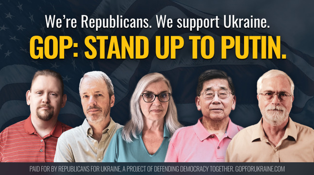 Neocon dark money front launches desperate ad blitz as support for Ukraine forever war craters