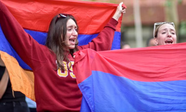 Armenians protest Turkish Ambassador’s presence on campus