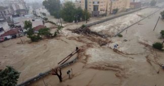 Storm DANIEL: Two people dead, three missing, thousands trapped in flooded homes