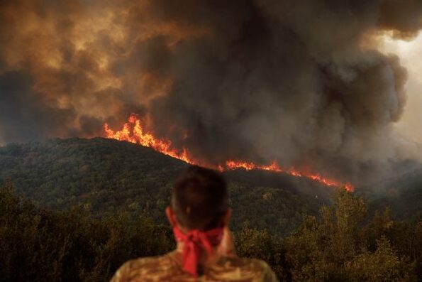 BBC: The fires in Greece among the extreme weather phenomena that hit the planet this summer
