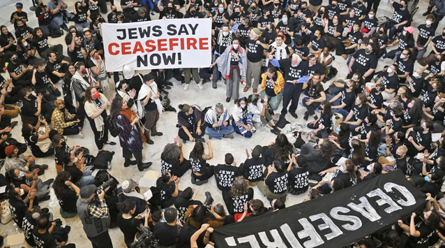 Jewish Groups Lead Capitol Protest Calling for Gaza Ceasefire