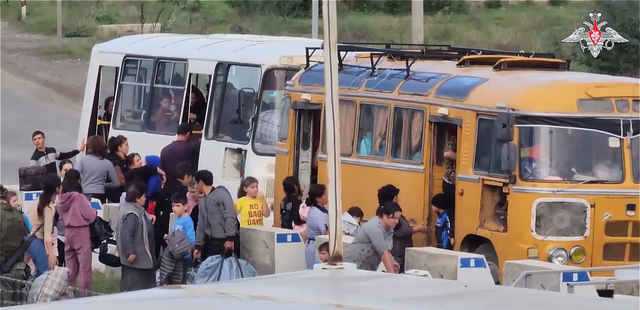 Flight of Nagorno-Karabakh Armenians