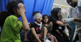 Israel-Palestine war: ‘The terrifying sound of bombs makes children scream. It’s pure suffering’
