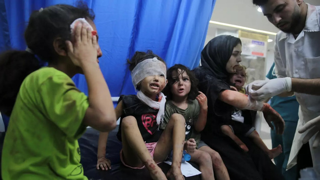 Israel-Palestine war: ‘The terrifying sound of bombs makes children scream. It’s pure suffering’