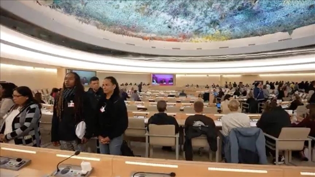 Several participants protest US official’s speech at UN by turning their backs