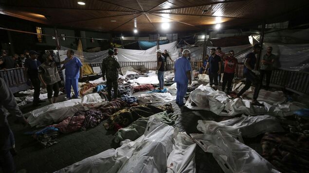 Global outrage erupts over Israeli bombing of Gaza hospital