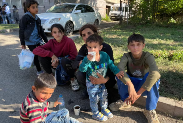 ‘This is a forced migration’: the ethnic Armenians fleeing Nagorno-Karabakh
