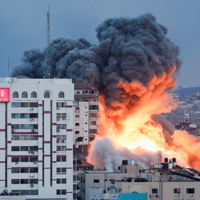 Israel flattens Palestine Tower amid deadly Gaza bombardment