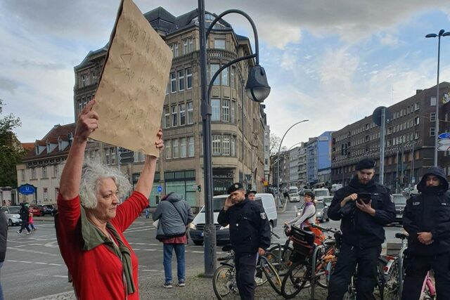 “Actions like this are a symbol for the liberation struggle. It’s an uprising against the right wing In Germany”