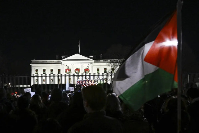 Joe Biden’s Own Staffers Hold Vigil, Demand He Call for Ceasefire in Gaza