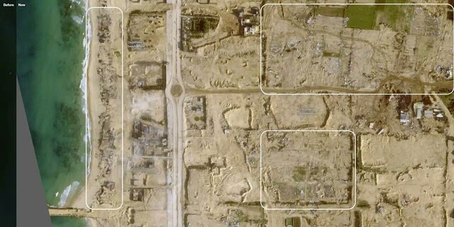 Visualizing Israel’s Goal of Making Gaza Uninhabitable